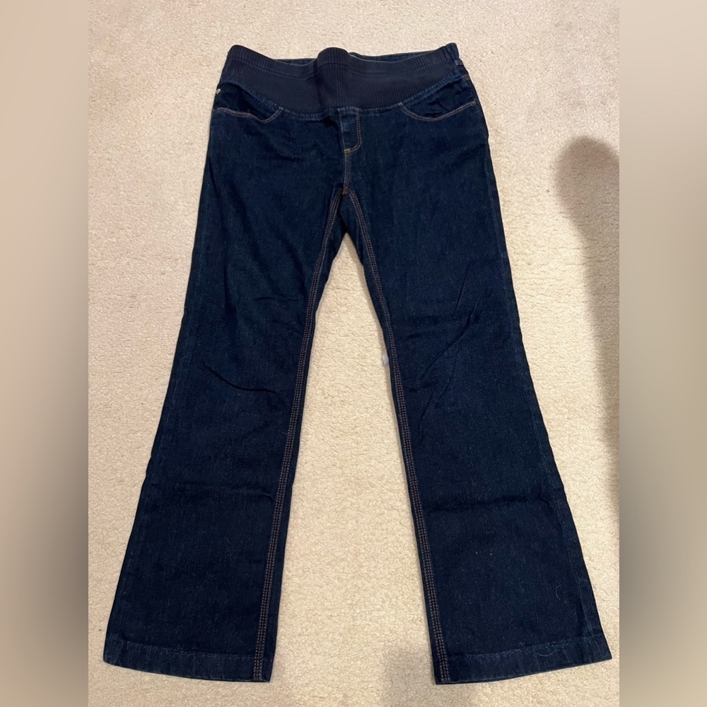 Serfontaine Womens Sz 30 Dark Blue Avatar Boot Cut Jeans. - Picture 1 of 5